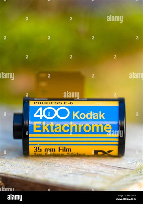 Kodak Ektachrome 35mm Transparency Film, first produced in the 1940s by ...