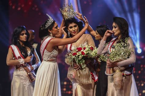 ‘Mrs World’ returns her crown after Sri Lanka pageant controversy ...