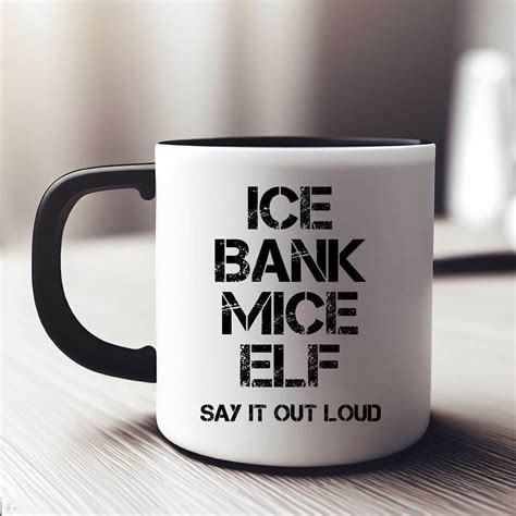 Ice Bank Mice ELF Svg & Png Sublimation Design Funny Svg - Etsy