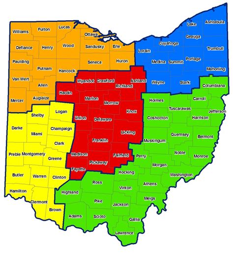 Ohio Map