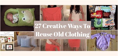 27 Creative Ways To Reuse Old Clothing - LifeHack