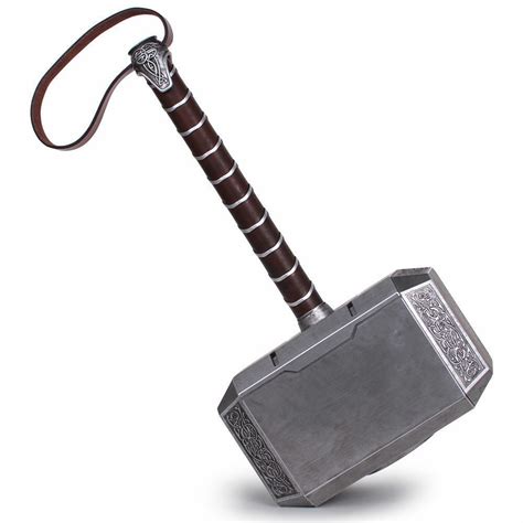 Full Metal Thor Hammer Mjolnir Prop Replica - Marvel Official