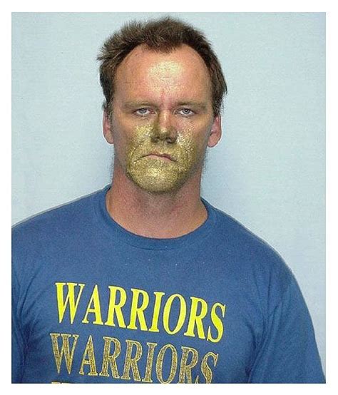 Going for the gold of paint-huffing mugshots : r/funny