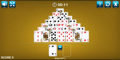 Play Pyramid Solitaire Online for Free: Free Pyramid Solitaire Card ...