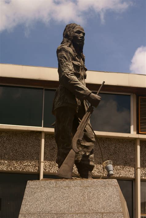 Statue of Dedan Kimathi Wachiuri, Nairobi, Kenya by littledutchboy, via ...