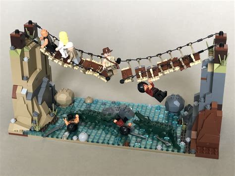 Lego Indiana Jones Temple of Doom Bridge Scene Playset | Flickr Lego ...