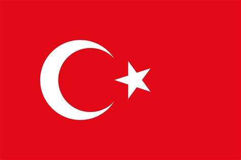 Drapeau de la Turquie, Drapeaux du pays Turquie