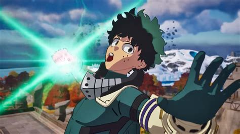 My Hero Academia and Fortnite Collaboration Confirmed, Deku Shown in ...