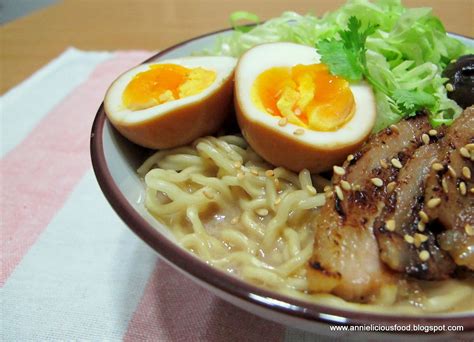 Annielicious Food: Ramen Eggs (with Tonkotsu Ramen)