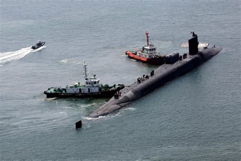 U.S. nuclear-powered submarine arrives in South Korea, a day after ...