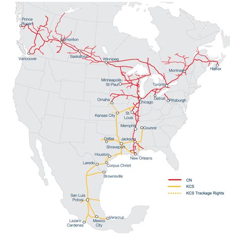 Could Canadian Pacific and Canadian National split Kansas City Southern ...