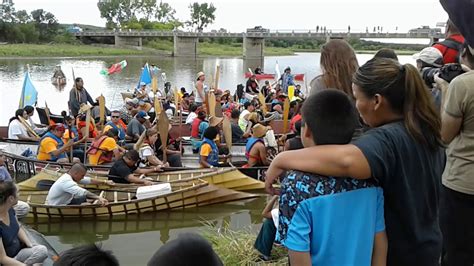 Nisqually tribe arrives at Standing Rock- 090816 - YouTube