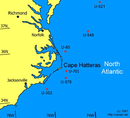 cape_hatteras | MAPAS | Pinterest