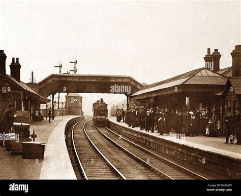 Victorian Train Station Historical High Resolution Stock Photography ...