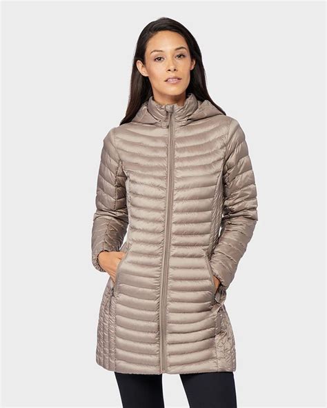 Women's Recycled Poly-Fill 3/4 Coat | Packable jacket, Jackets, Large ...