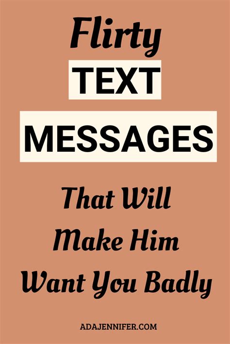 50 Flirty Texts To Send Him in 2020 | Flirty text messages, Flirty ...