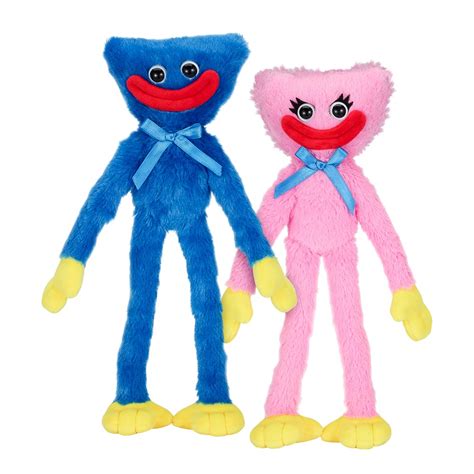 Buy POPPY PLAYTIME - Huggy Wuggy & Kissy Missy Smiling Plush Set (Two ...