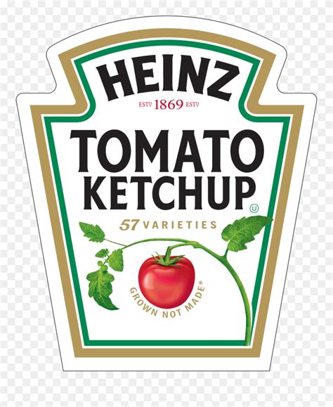 Heinz Ketchup Clipart Png, Picture - Printable Heinz Ketchup Label ...