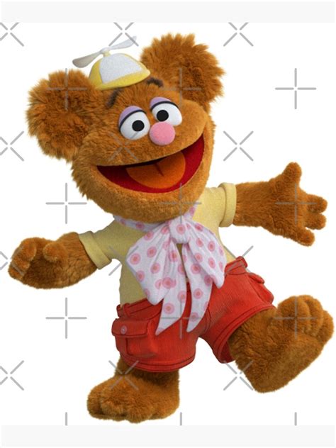 "Muppet Babies Fozzie Bear " Poster by SarahCoffeyy | Redbubble