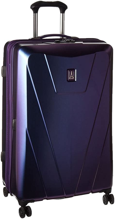 Travelpro Maxlite 4 Hardside 21" Hardside Spinner, Dark Purple ...