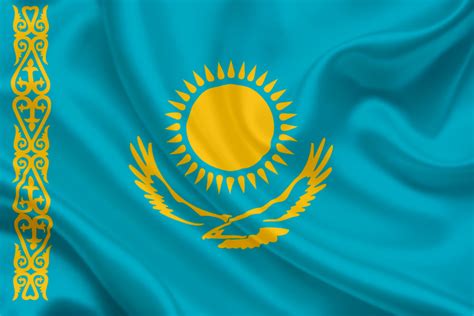 National flag of Kazakhstan