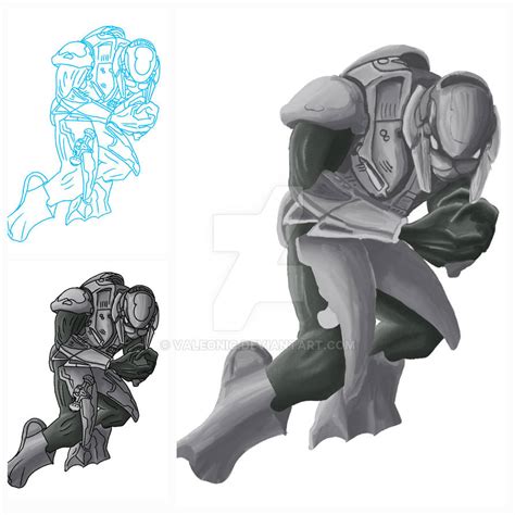 Sangheili Armor study by Valeonic on DeviantArt