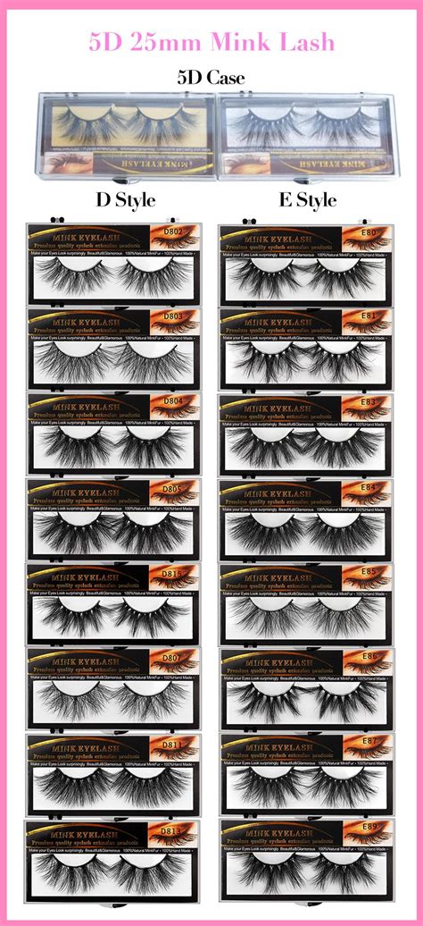 Buy 3D Mink Lashes, 4D Premium Mink Lash, 25mm 5D Mink Lash, Eyelash ...