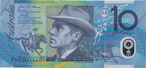 10 Dollars AUSTRALIA 2013 P.58g b97_5065 Banknotes