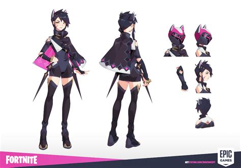 ArtStation - Fortnite | Erisa, Brandon Vuong | Fortnite, Anime ...