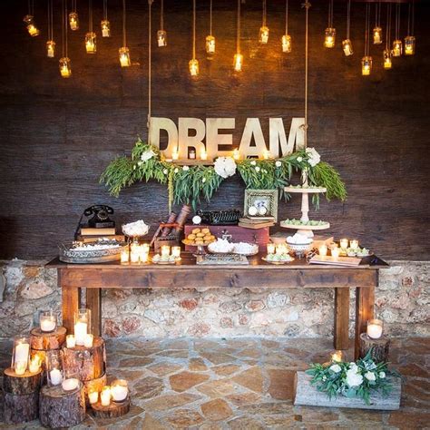 26 Inspiring Chic Wedding Food & Dessert Table Display Ideas ...