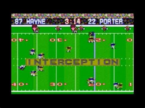 Tracy Porter's Interception In Super Bowl 44...According to Tecmo Super ...