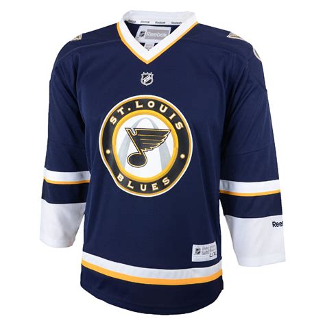 Reebok St. Louis Blues Youth Blue Replica Alternate Jersey