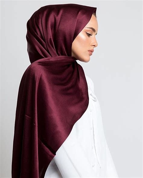 These beautiful shiny silky satin #hijabs are non-seethrough ...