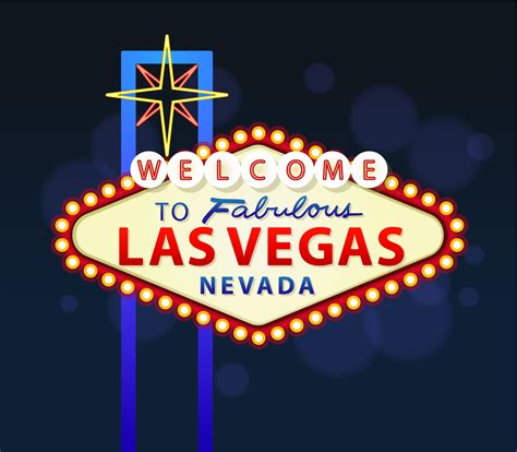 Welcome To Las Vegas Sign Template