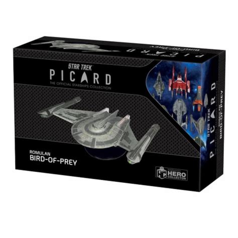 Eaglemoss Star Trek Picard Romulan Bird Of Prey Ship Replica, 1 Unit ...