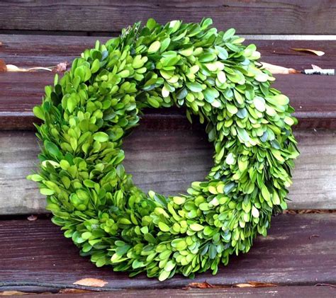 How To Preserve Boxwood Wreath