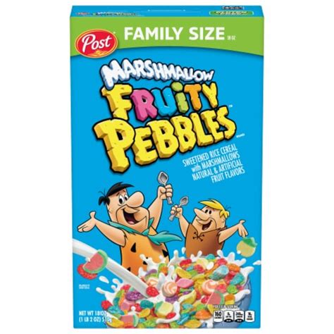 Post® Fruity Pebbles Marshmallow Cereal, 18 oz - Ralphs