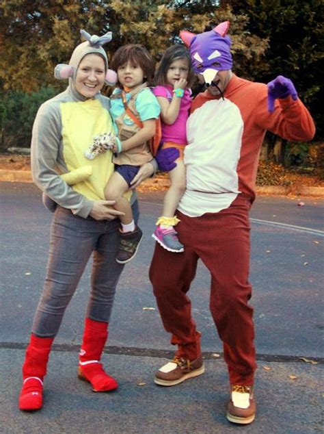 group family costume: Dora, Diego, Boots and Swiper. || Put Up Your ...