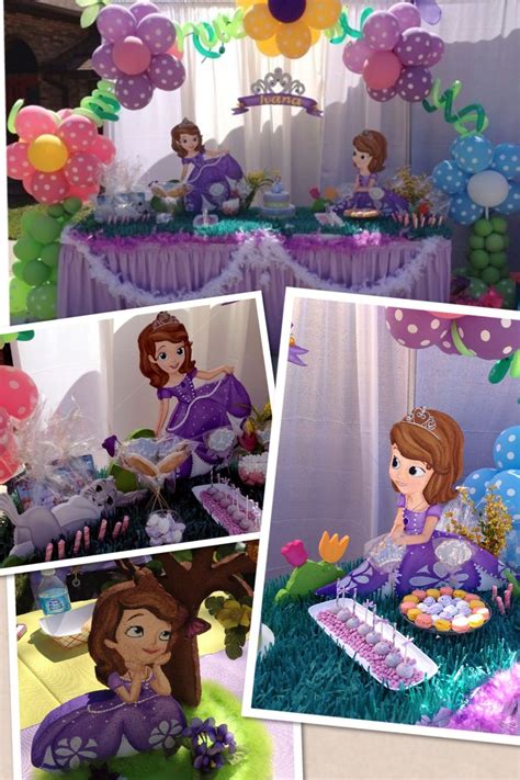 Pin by eva on Party Ideas | Princess sofia party, Sofia the first ...