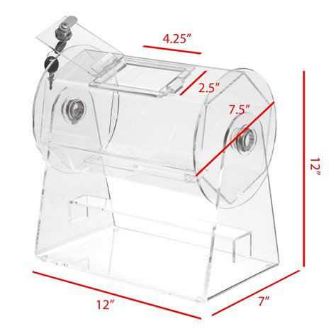 Small Acrylic Raffle Drum | GRAF-101