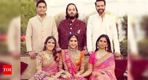 Ambani Family: Ambani ladies Isha, Shloka and Radhika stun in colour ...