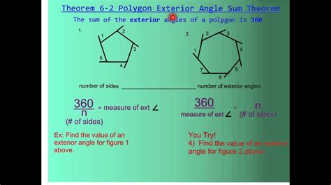 6-1 Polygon Angle Sum Theorem - YouTube