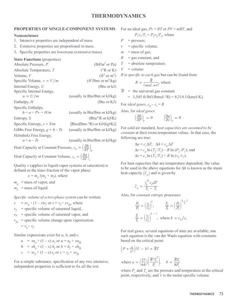 Heat Thermodynamics Cheat Sheet Chemistry Worksheets,, 45% OFF