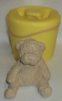 Teddy Bear Soap & Candle Mold | FlexibleMolds.com