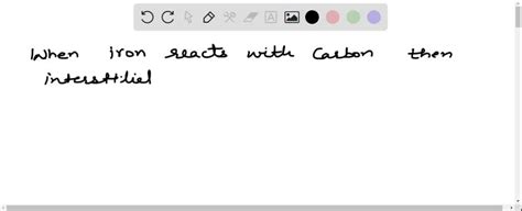 SOLVED:Which compound is formed when iron reacts with carbon". (1) FeC2 ...