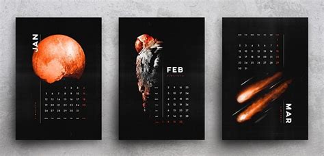 10 Calendar Graphic Design Ideas for 2022