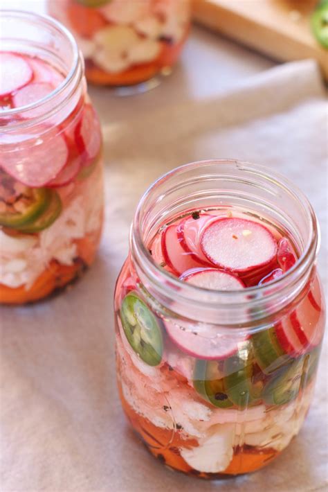 Classic Escabeche – Mexican pickled vegetables | The Mostly Vegan