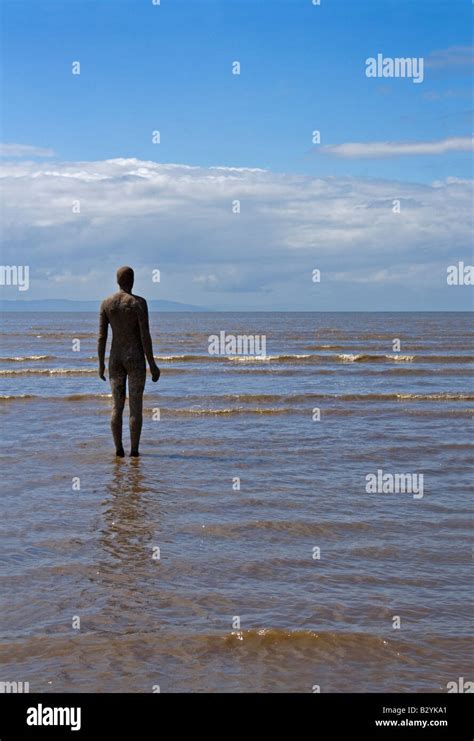 Antony gormley another place figures hi-res stock photography and ...