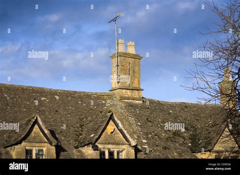 broadway village cotswolds worcestershire Stock Photo - Alamy