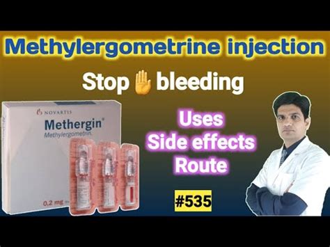 Methergine injection | Methergine in pregnancy | Methylergometrine ...